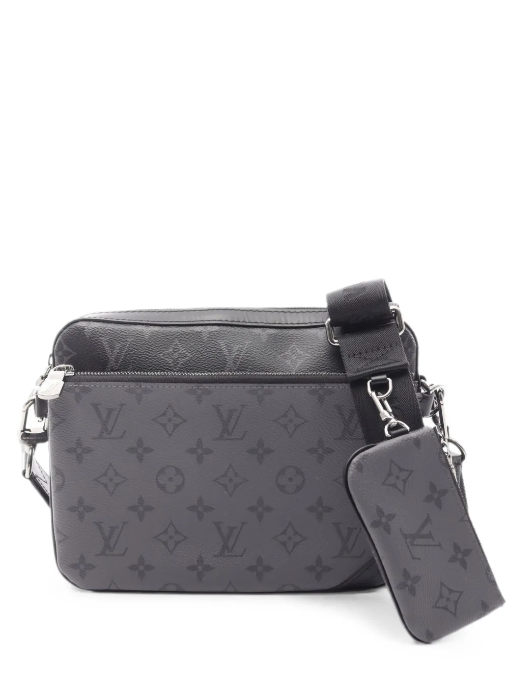 Louis Vuitton Pre-Owned 2021 Trio messenger bag - Grigio