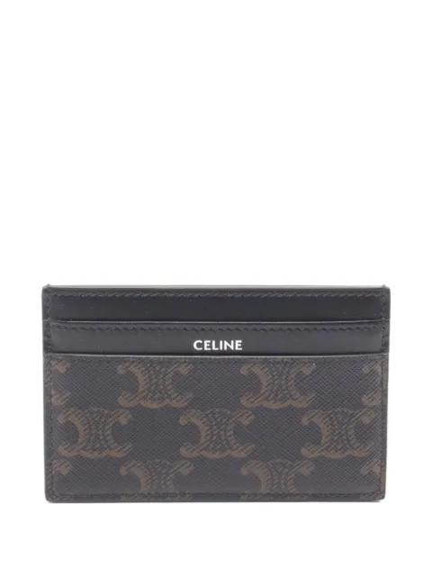 Celine Pre-Owned 2020s medium Triomphe card holder