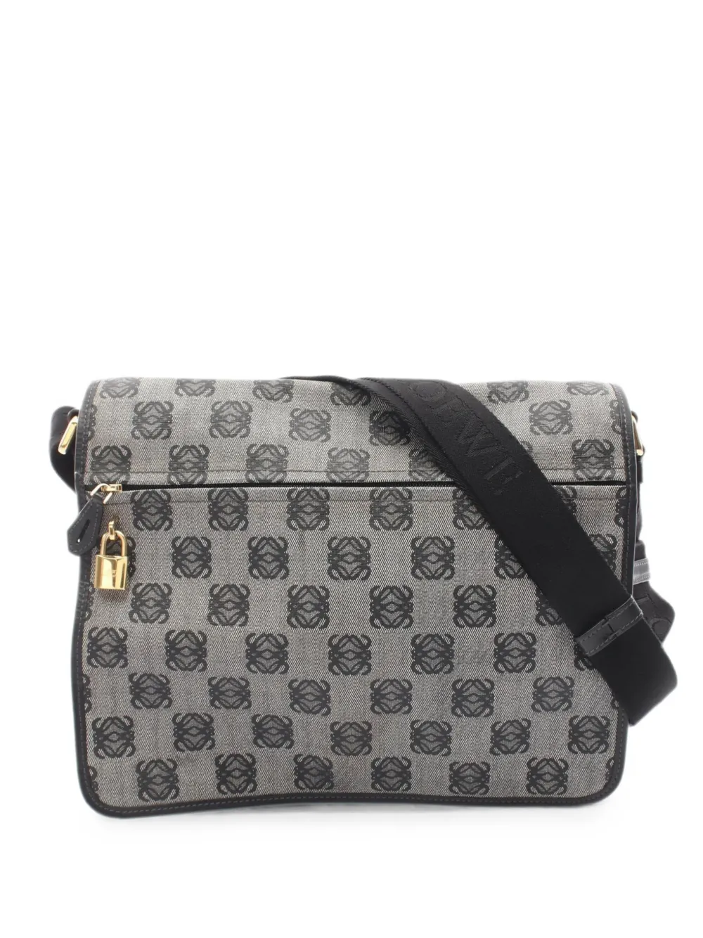 Loewe Pre-Owned 00s Anagram messenger bag - Grey