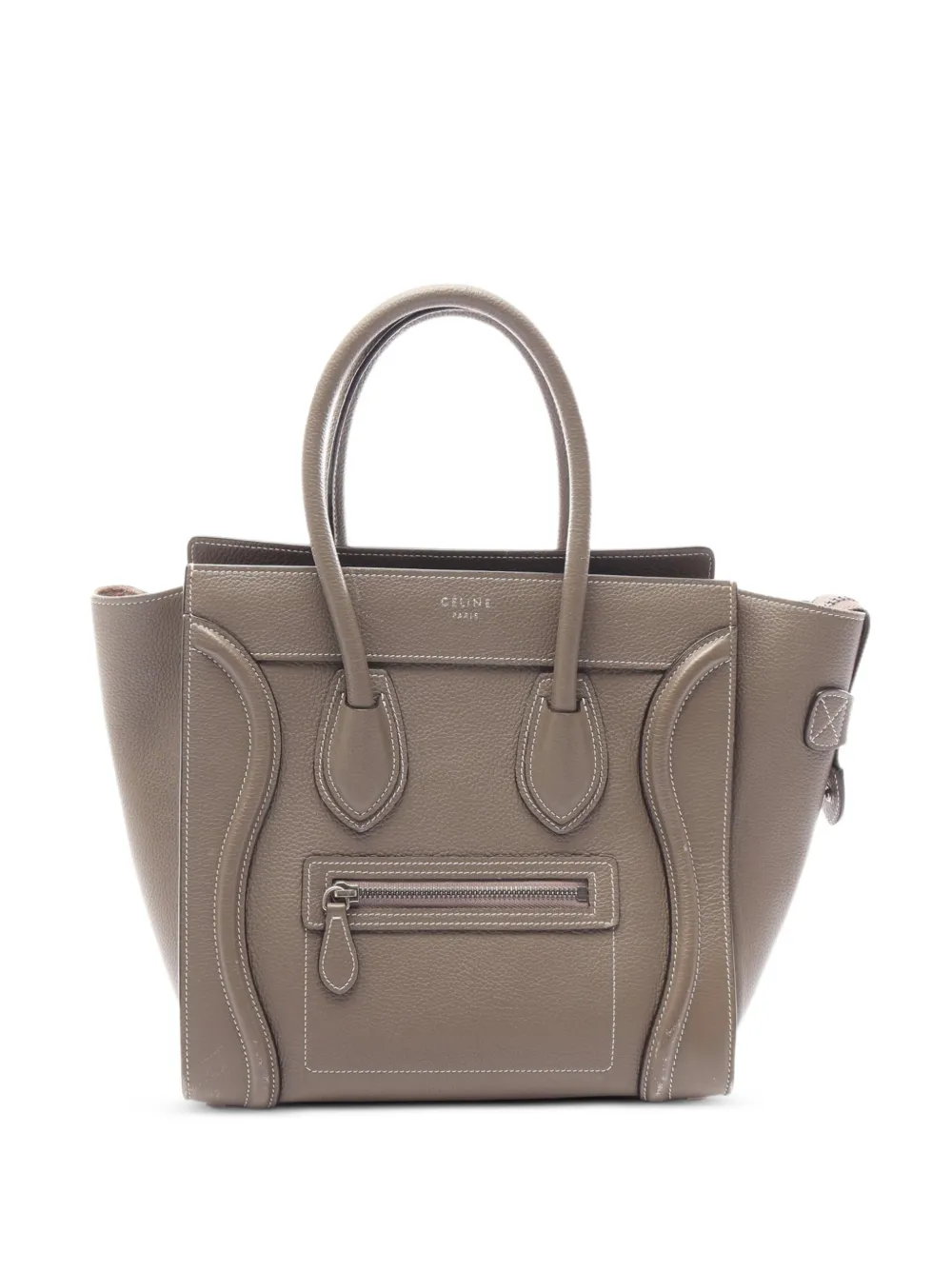 Celine Pre-Owned 2000s micro Luggage tote bag - Grigio