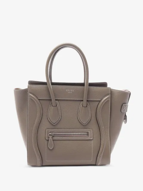 Celine Pre-Owned 2000s ラゲージ ハンドバッグ マイクロ
