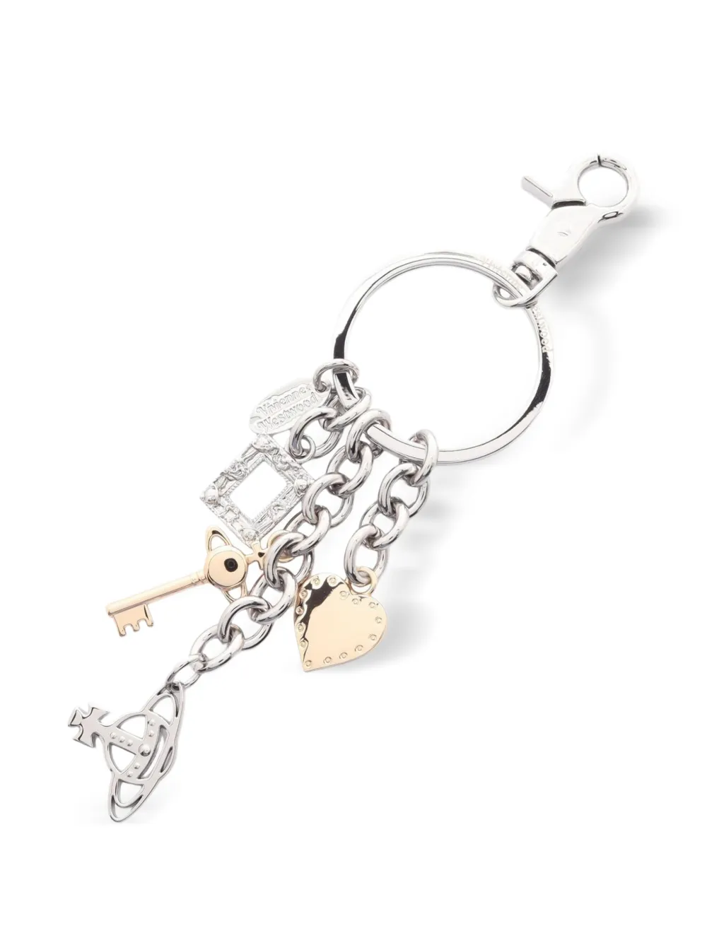 Vivienne Westwood Pre-Owned Orb keyring - Silber