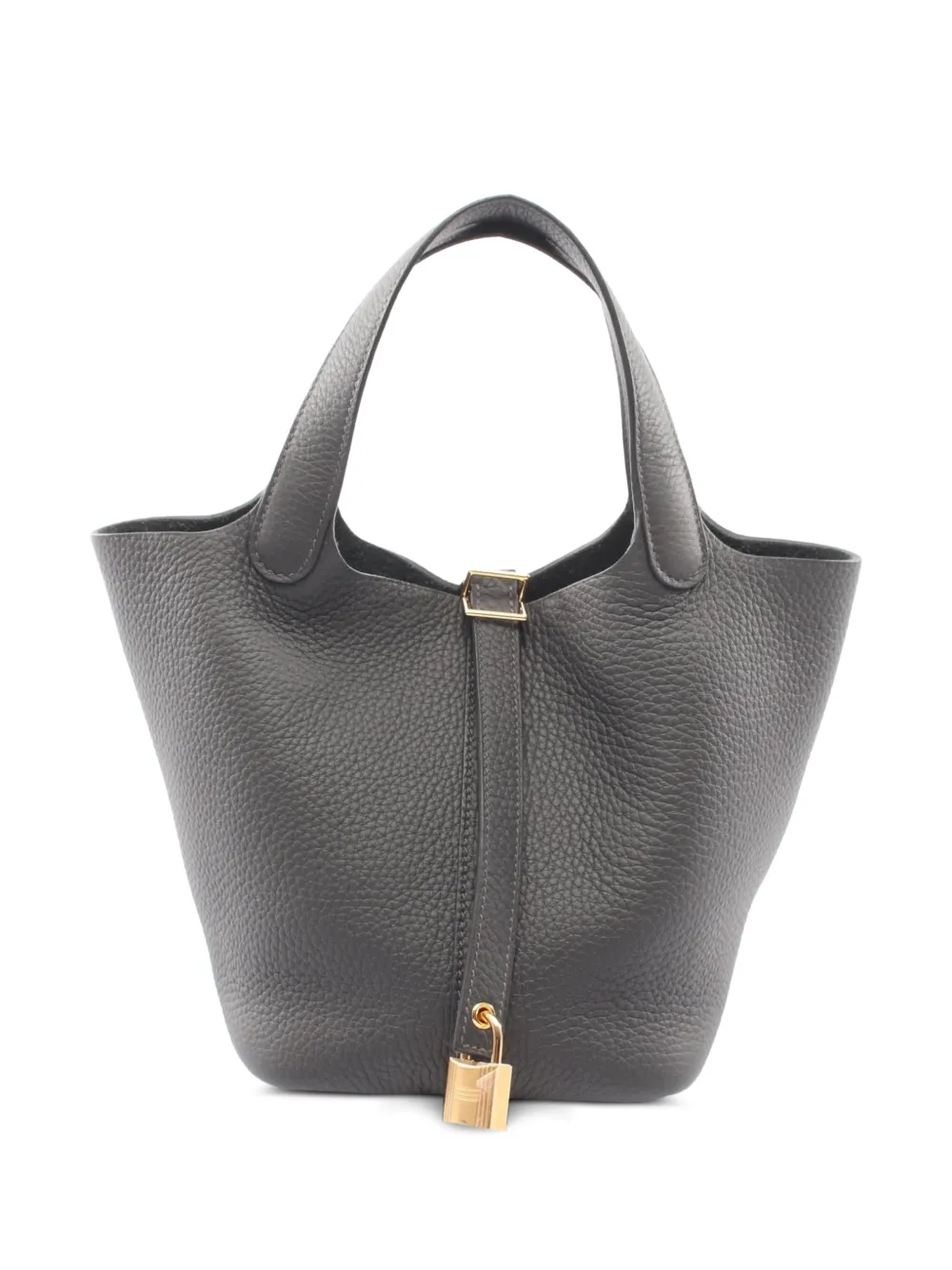 Hermès Pre-Owned Picotin Lock bucket bag - Grigio