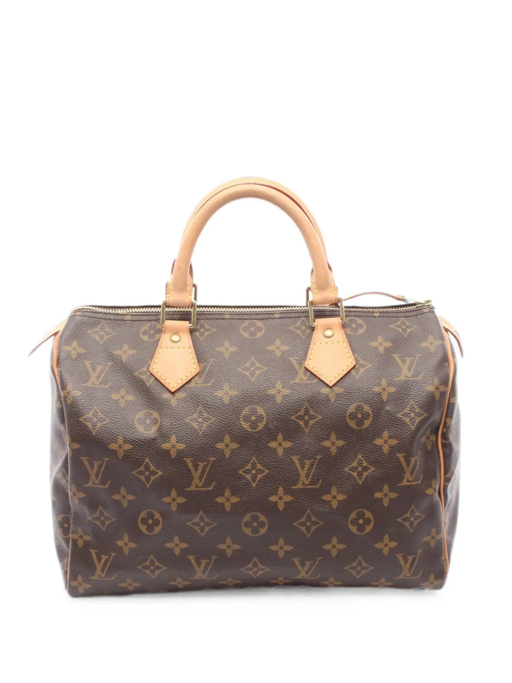 Louis Vuitton Pre-Owned 2003 30 Monogram Speedy shoulder bag - Marrone
