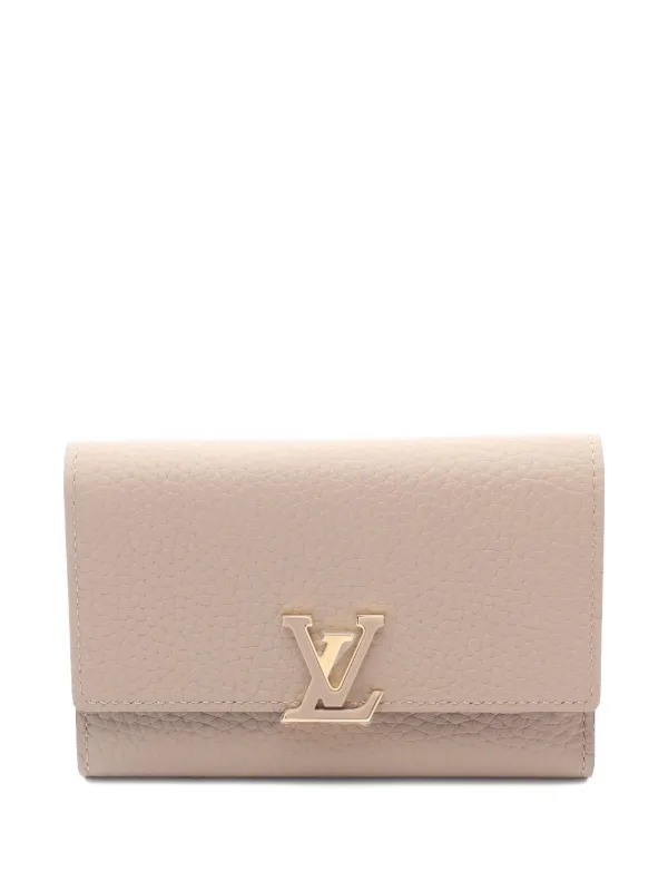 Louis Vuitton Pre-Owned 2021 カプシーヌ 三つ折り財布