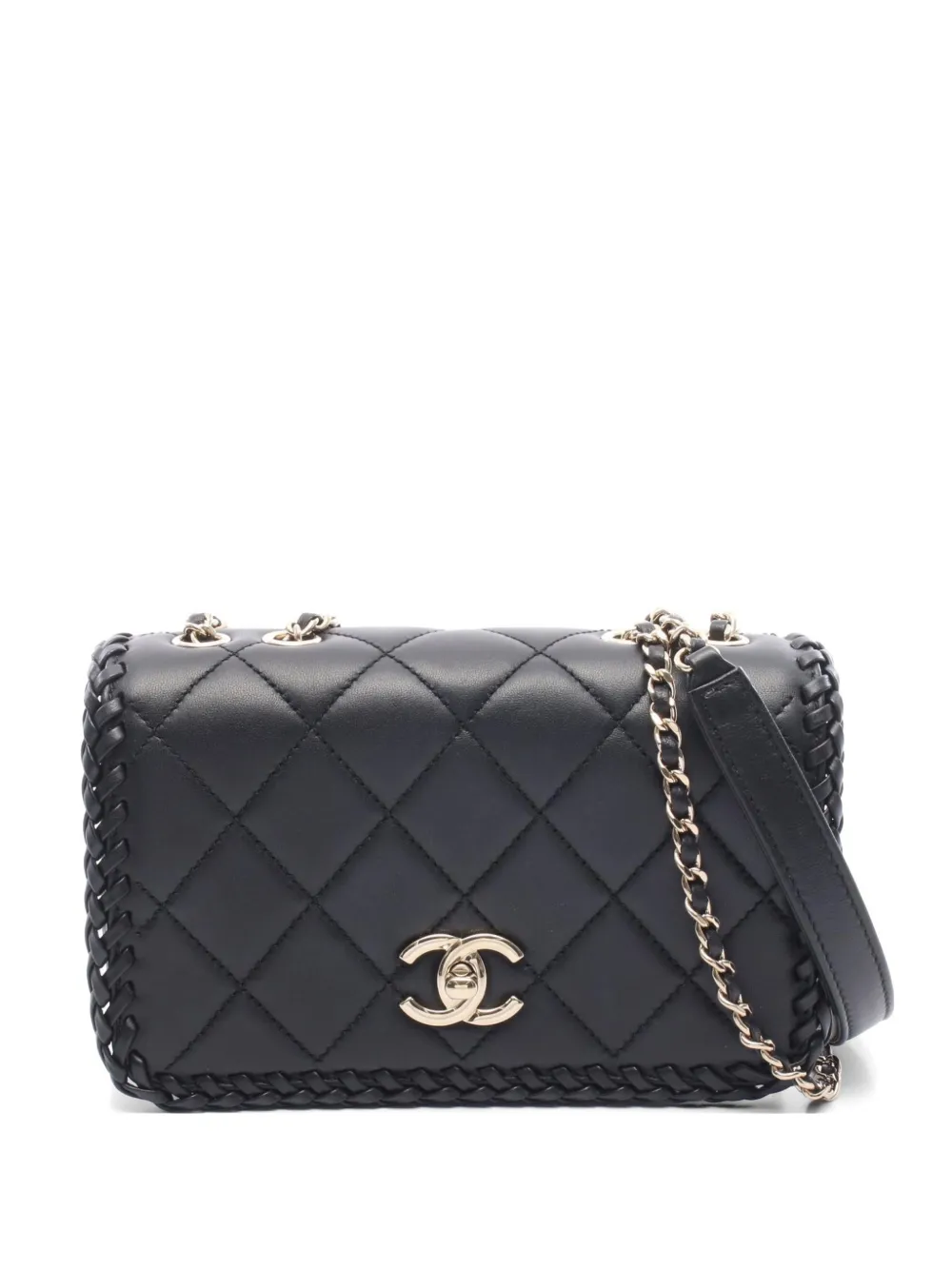 CHANEL Pre-Owned Borsa a tracolla matelassé 2021 - Nero