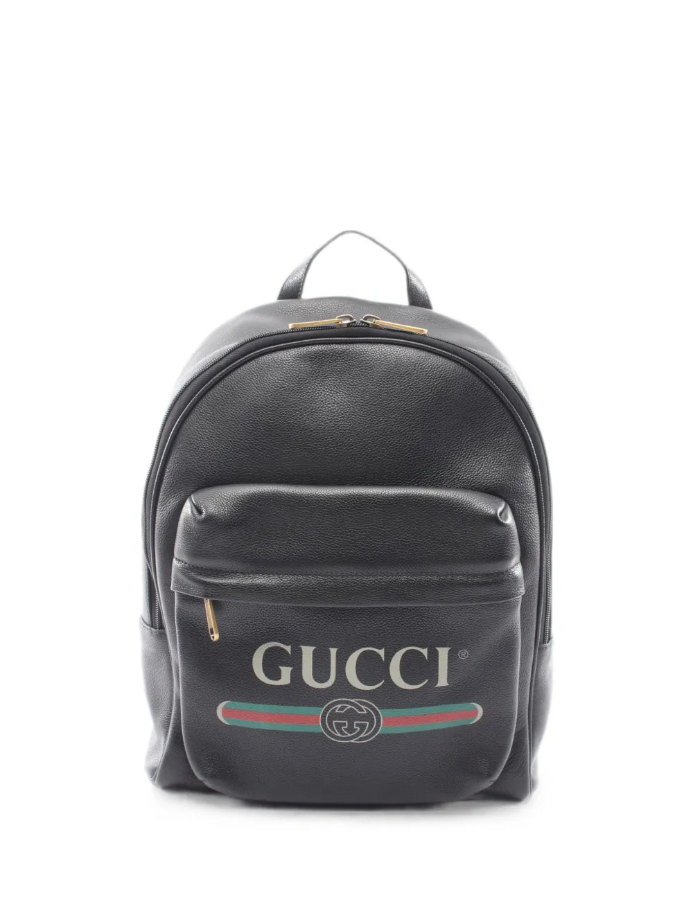 Gucci Pre-Owned 2010s logo-print backpack - Nero