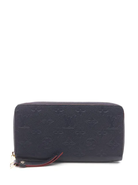 Louis Vuitton Pre-Owned 2018 모노그램 앙프렝트 지피 지갑