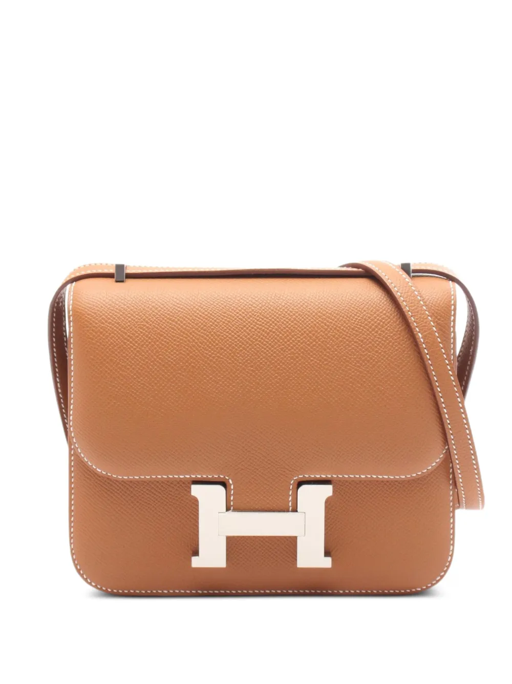 Hermès Pre-Owned 2025 Constance 3 mini shoulder bag - Marrone