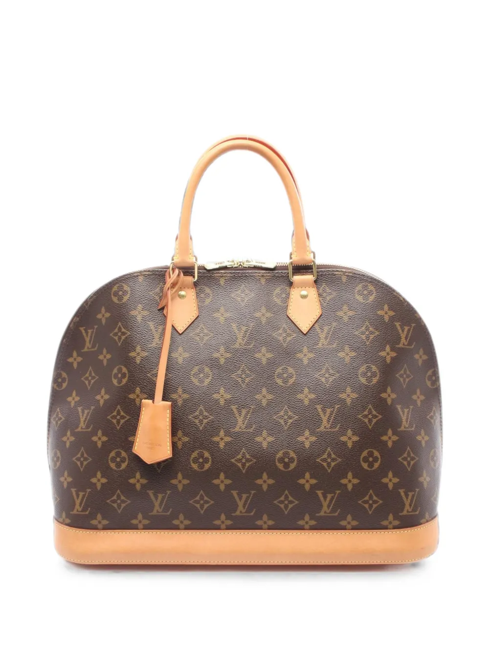 Louis Vuitton Pre-Owned 2010 Alma GM Monogram tote bag - Marrone