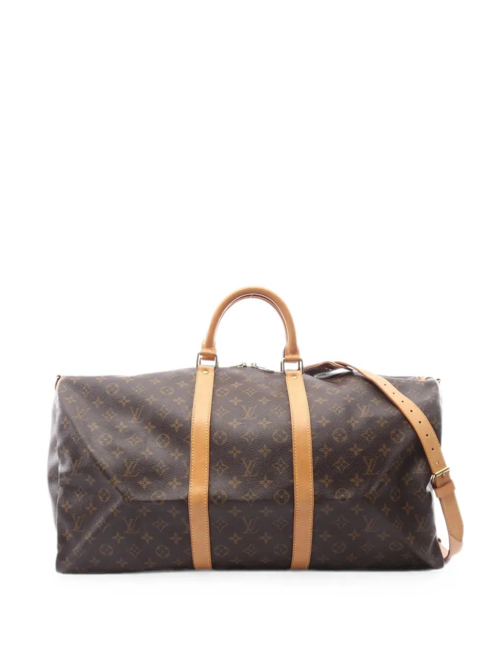 Louis Vuitton Pre-Owned 1999 Monogram Keepall Bandoulière 55 bag - Braun