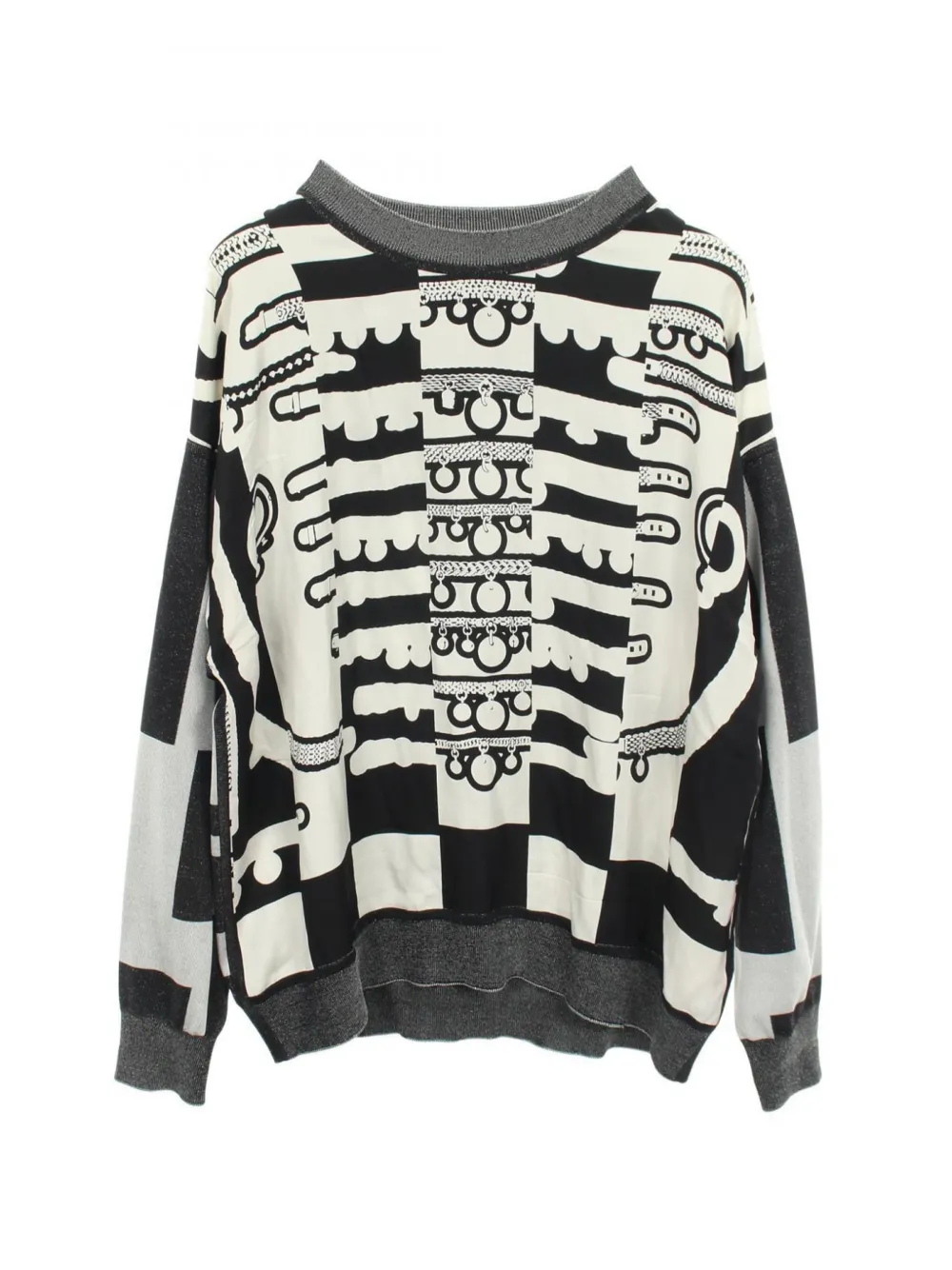 Hermès Pre-Owned 2000s Le Tresor De Medor silk sweater - Schwarz