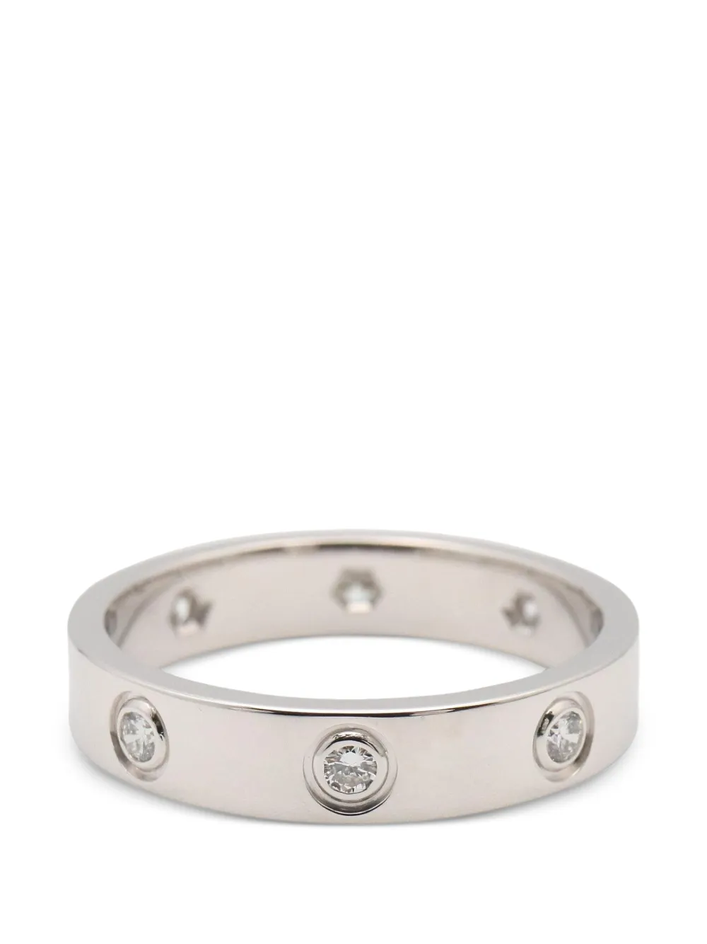 Cartier 2010s Love diamond ring - Silber