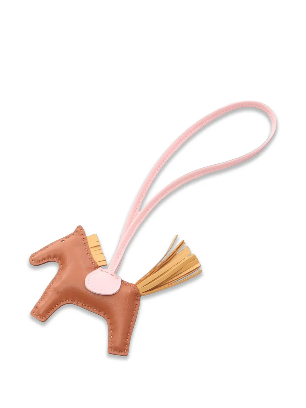Hermès Pre-Owned 2026 Rodeo PM bag charm - Marrone