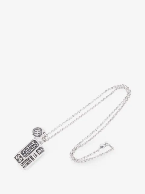 Vivienne Westwood Pre-Owned collar Lancelot con placa Orb