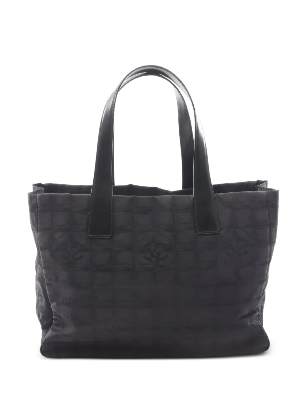 CHANEL Pre-Owned 2003-2004 MM New Travel Line tote bag - Nero