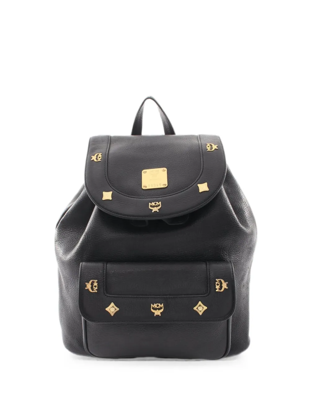 MCM Pre-Owned 2000s studded leather backpack - Schwarz