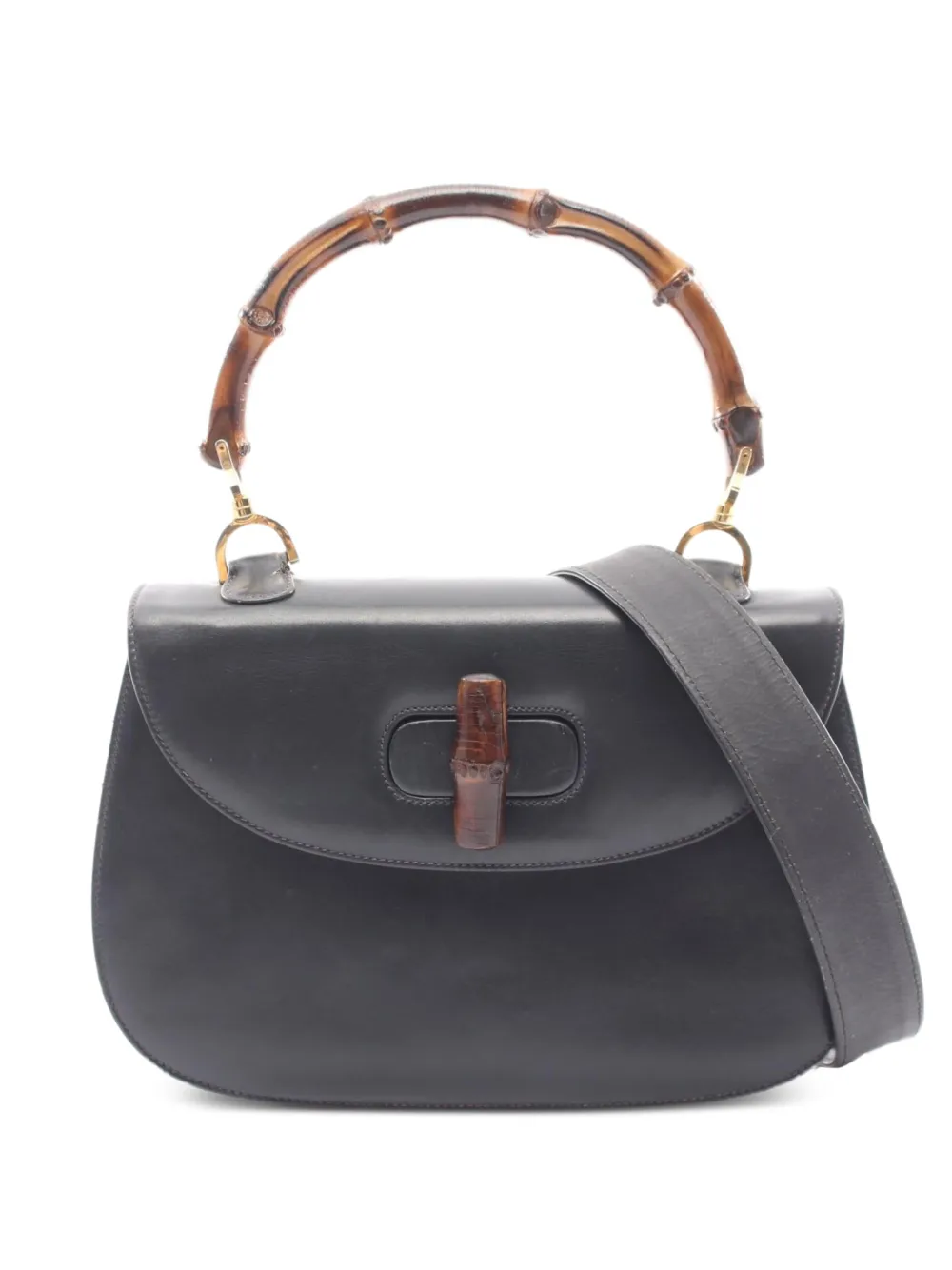 Gucci Pre-Owned 2000s Bamboo 1947 handbag - Blu