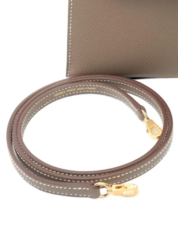 Hermès Pre-Owned 2026 Mini Kelly II Etoupe Shoulder Bag | Brown