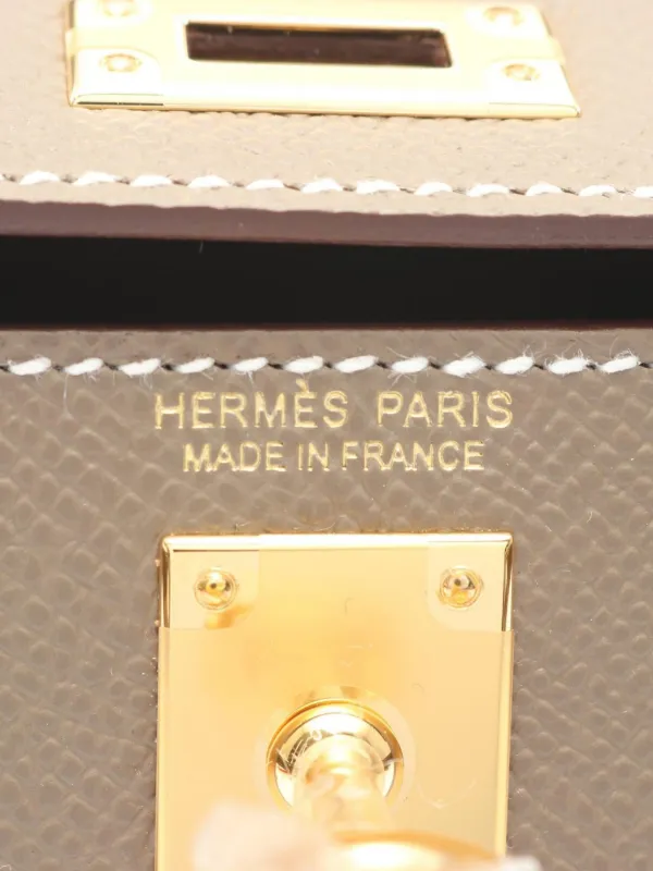 Hermès Pre-Owned 2026 Mini Kelly II Etoupe Shoulder Bag | Brown