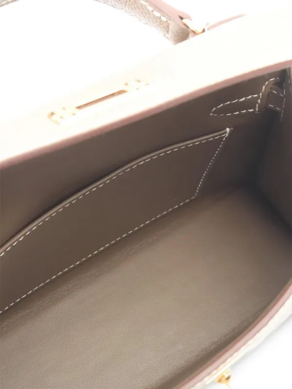 Hermès Pre-Owned 2026 Mini Kelly II Etoupe Shoulder Bag | Brown