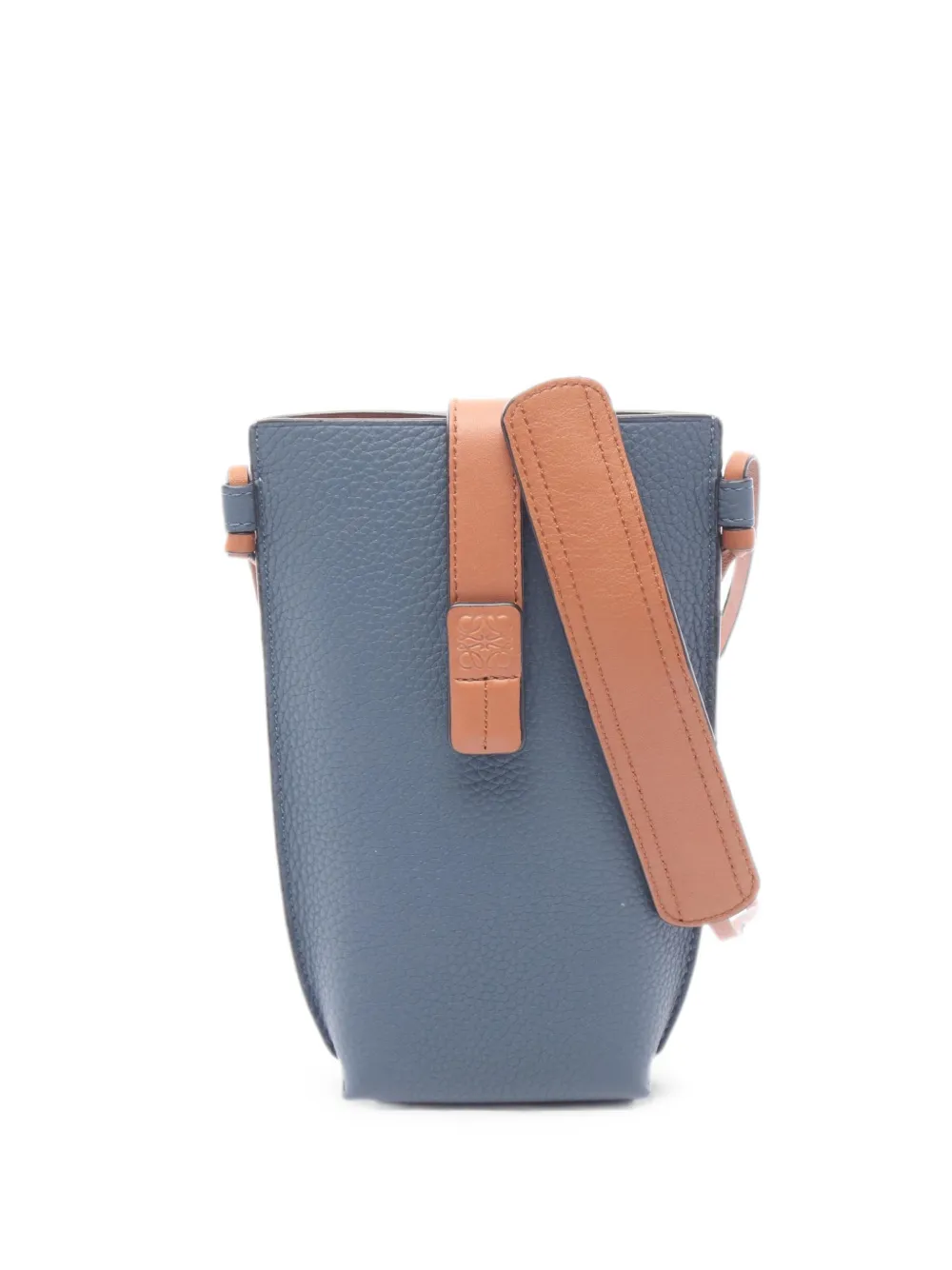 Loewe Pre-Owned 2010s Gate Pocket shoulder bag - Blu