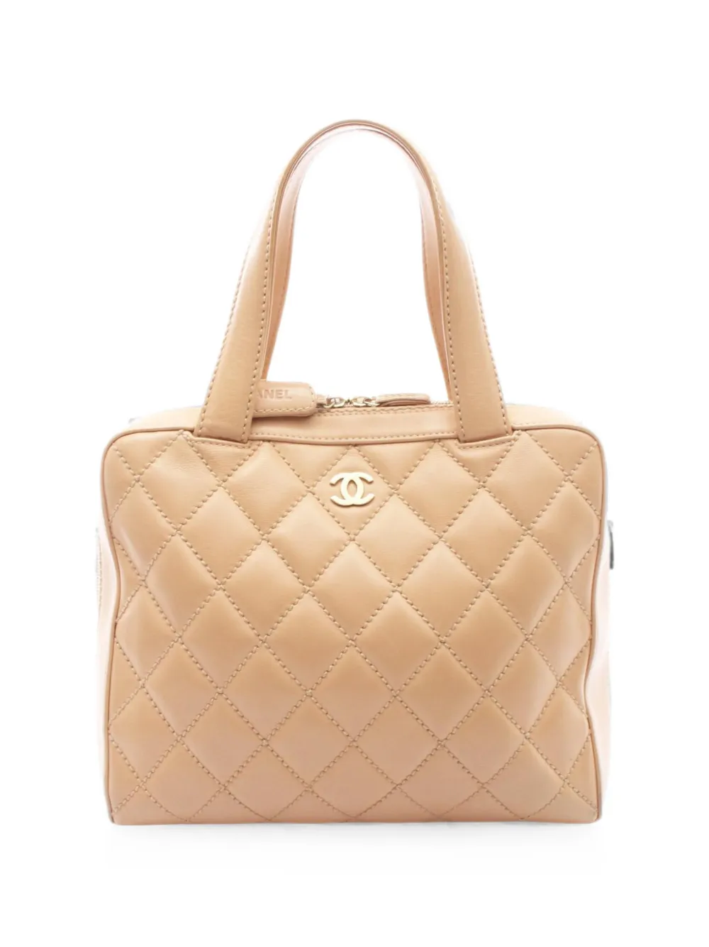 CHANEL Pre-Owned 2002-2003 Wild Stitch handbag - Toni neutri