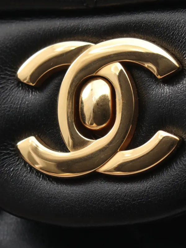 CHANEL Pre-Owned 2021 Matelassé Flap Shoulder Bag | Black | FARFETCH