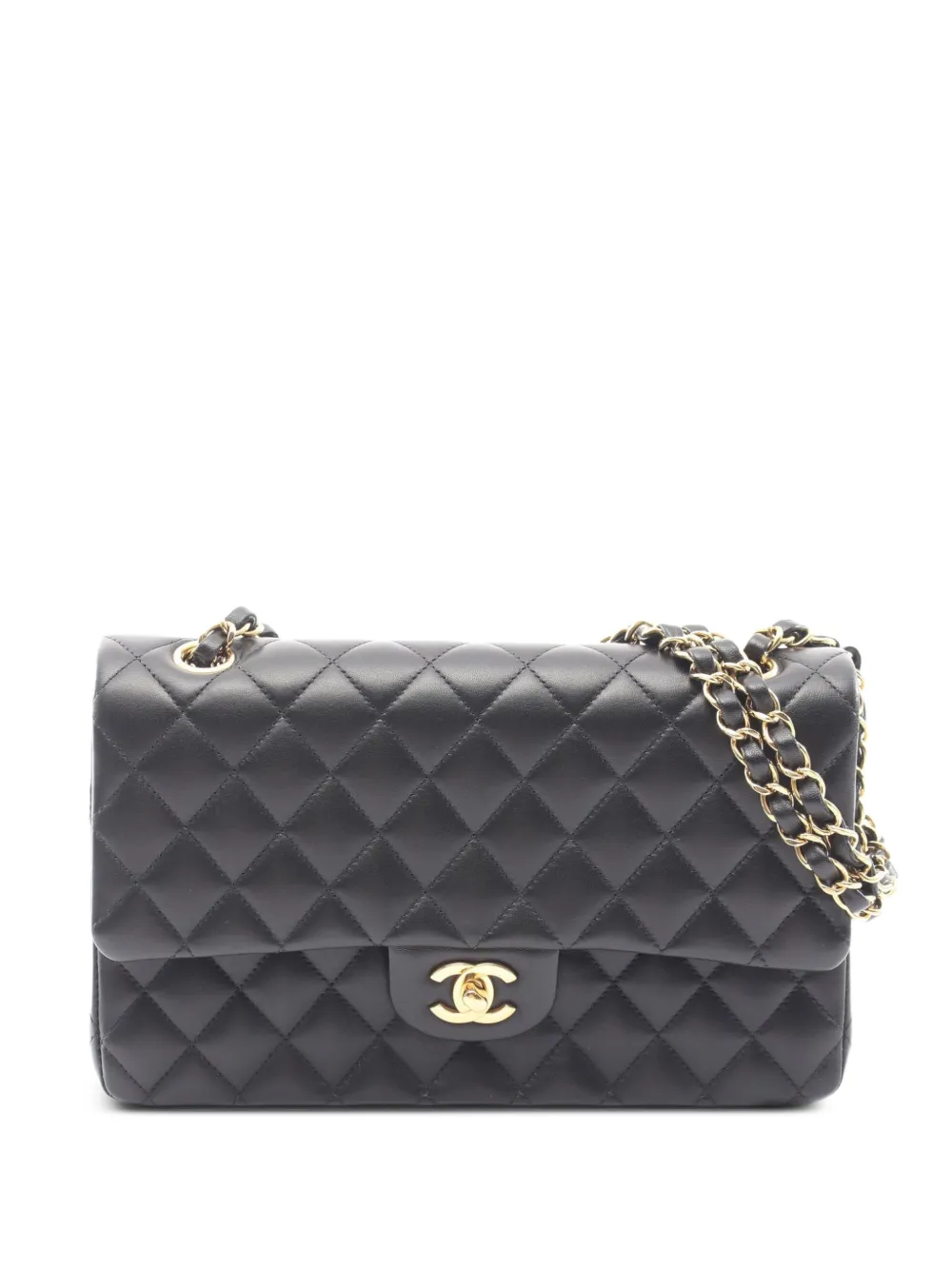 CHANEL Pre-Owned 2021 Matelassé flap shoulder bag - Schwarz
