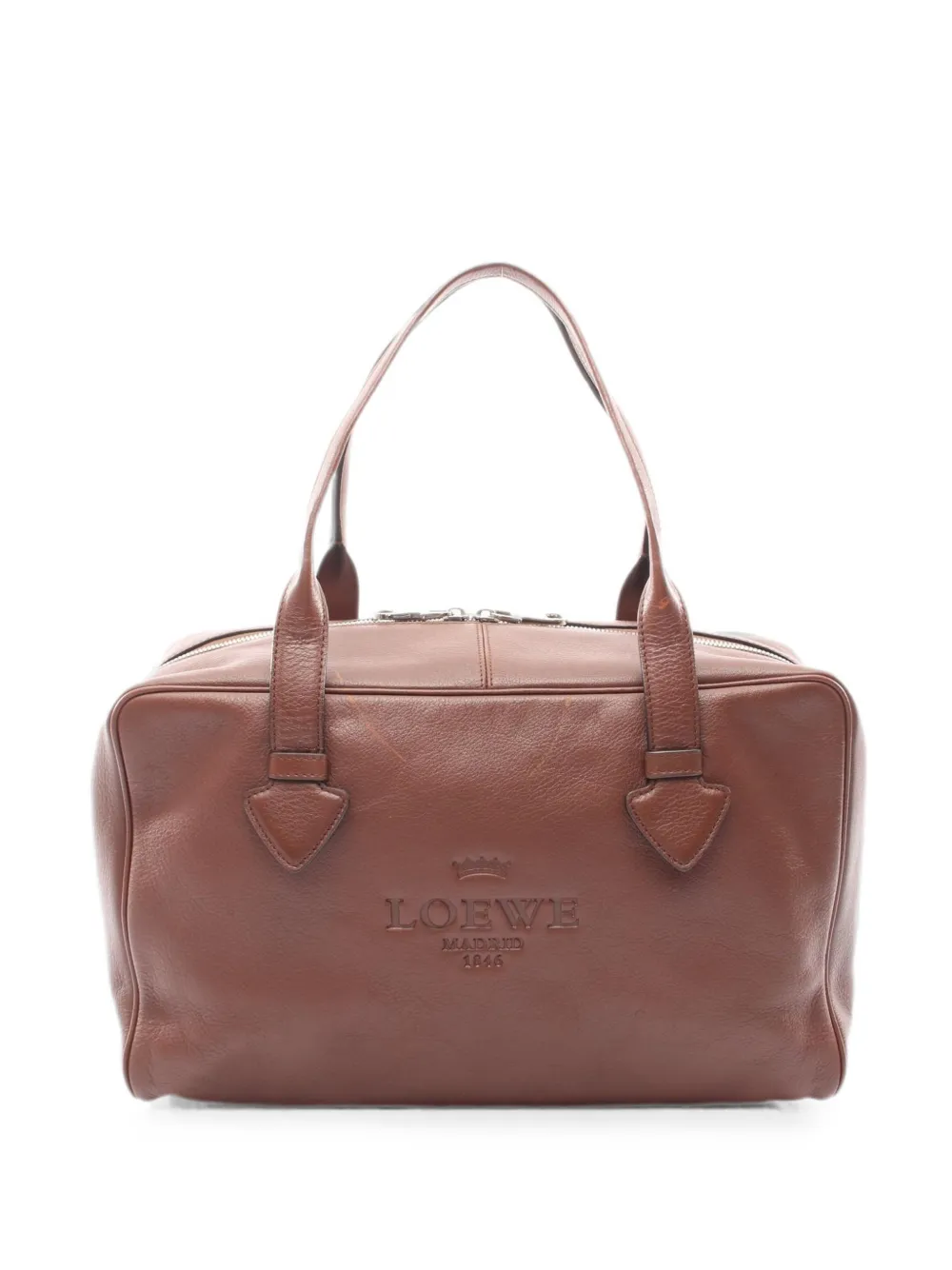 Loewe Pre-Owned 00s mini Heritage tote bag - Brown