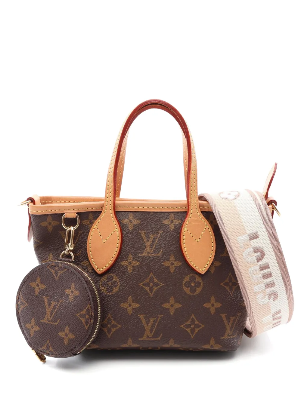 Louis Vuitton Pre-Owned 2021s Neverfull BB monogram tote bag - Braun