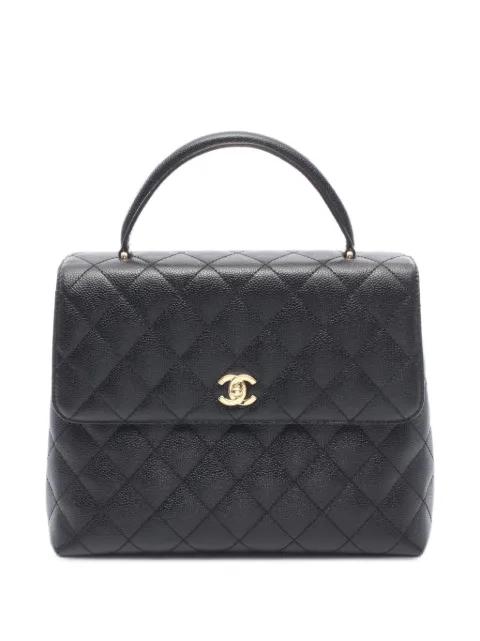 CHANEL Pre-Owned 2003-2004 matelassé CC turn-lock handbag