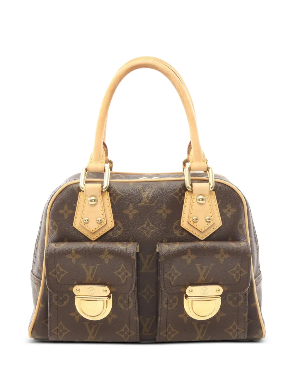 Louis Vuitton Pre-Owned 2000s Manhattan PM Monogram tote bag - Marrone
