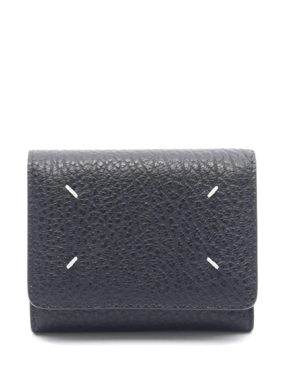 Maison Martin Margiela Pre-Owned Four-Stitch tri-fold wallet - Nero
