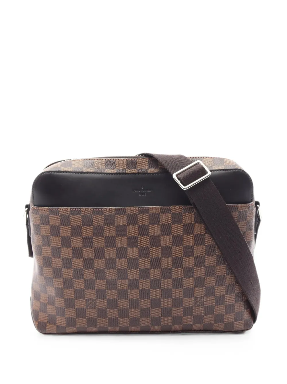 Louis Vuitton Pre-Owned 2015 Damier Ebene Jake Messenger shoulder bag - Marrone
