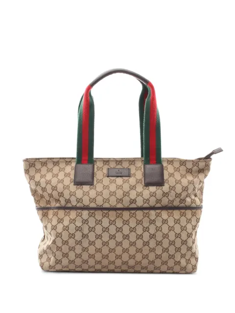 Gucci Pre-Owned 2000s GG Monogram Web shoulder bag
