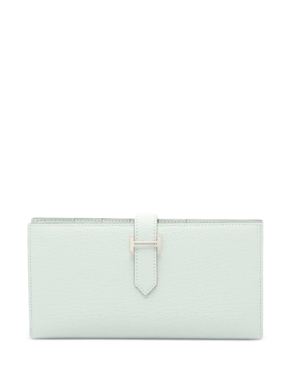 Hermès Pre-Owned 2024 Bearn Souffle bi-fold long wallet - Verde
