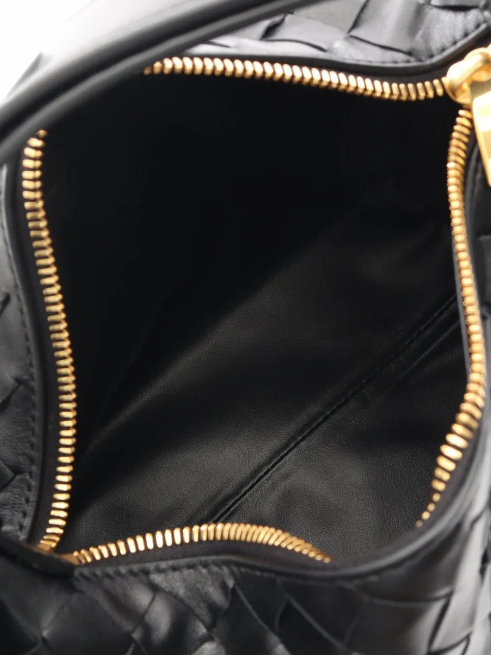 Bottega Veneta Pre-Owned 2020 Wallace Intrecciato mini-shopper Zwart