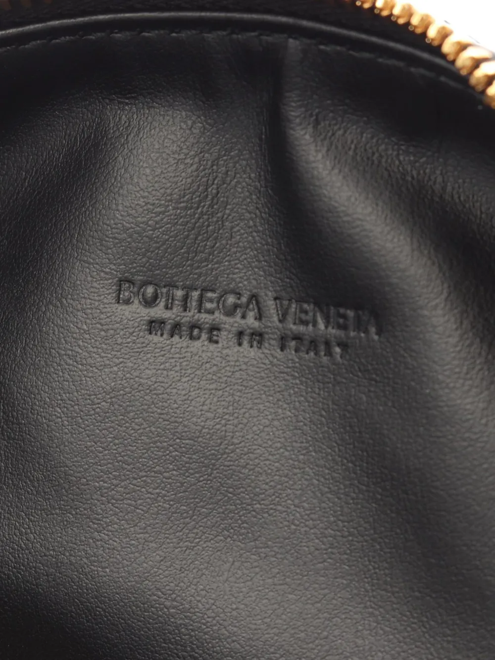 Bottega Veneta Pre-Owned 2020 Wallace Intrecciato mini-shopper Zwart