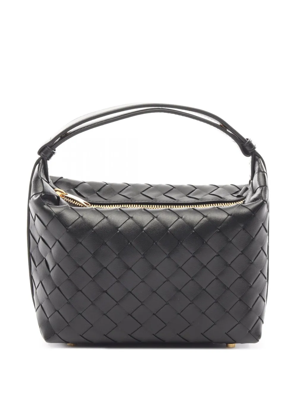 Bottega Veneta Pre-Owned 2020 mini Wallace Intrecciato tote bag - Nero