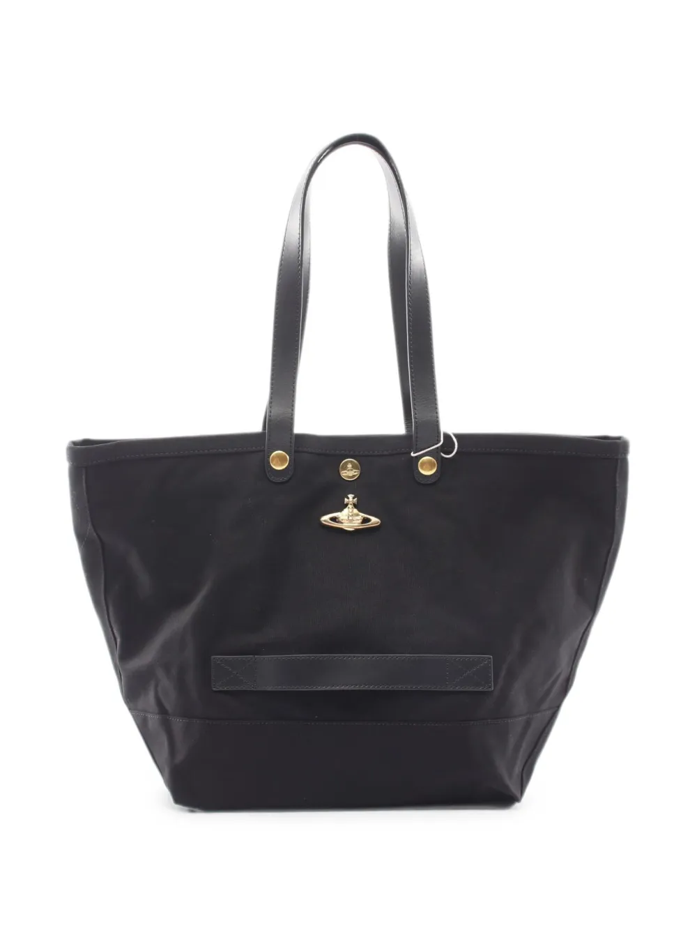 Vivienne Westwood Pre-Owned 2020s Orb-plaque tote bag - Nero