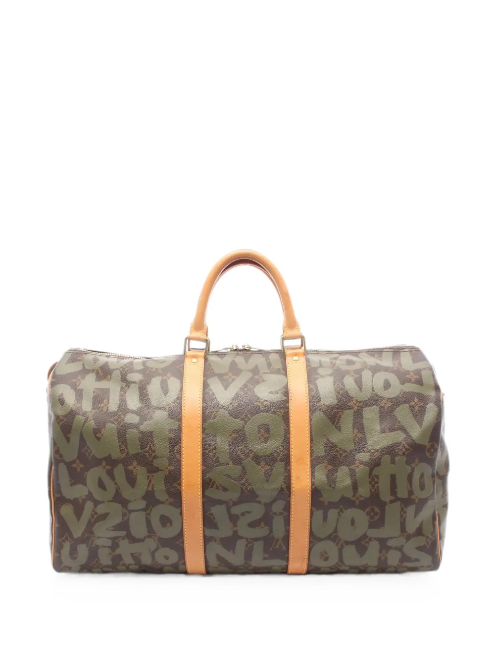 Louis Vuitton Pre-Owned 2001 Keepall Monogram Graffiti holdall - Braun