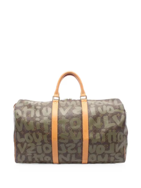 Louis Vuitton Pre-Owned 2001 Keepall Monogram Graffiti holdall