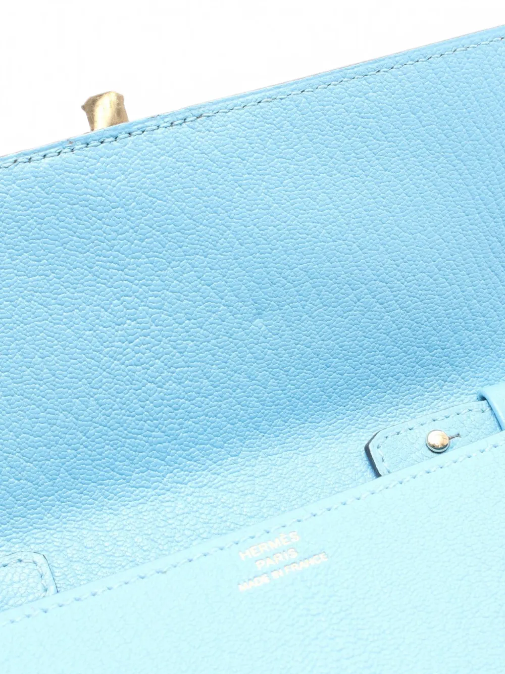 Hermès Pre-owned 2019 Cinhetic to Go Clutch Bag in Blue, view 5