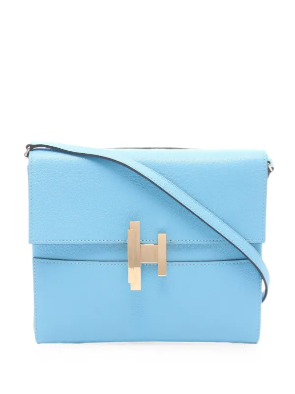 Hermès Pre-owned 2019 Cinhetic to Go Clutch Bag in Blue