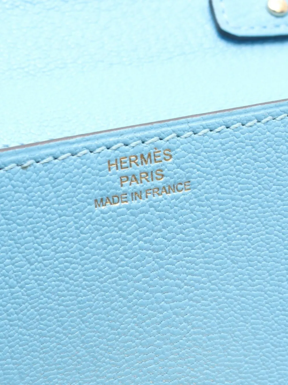 Hermès Pre-owned 2019 Cinhetic to Go Clutch Bag in Blue, view 4
