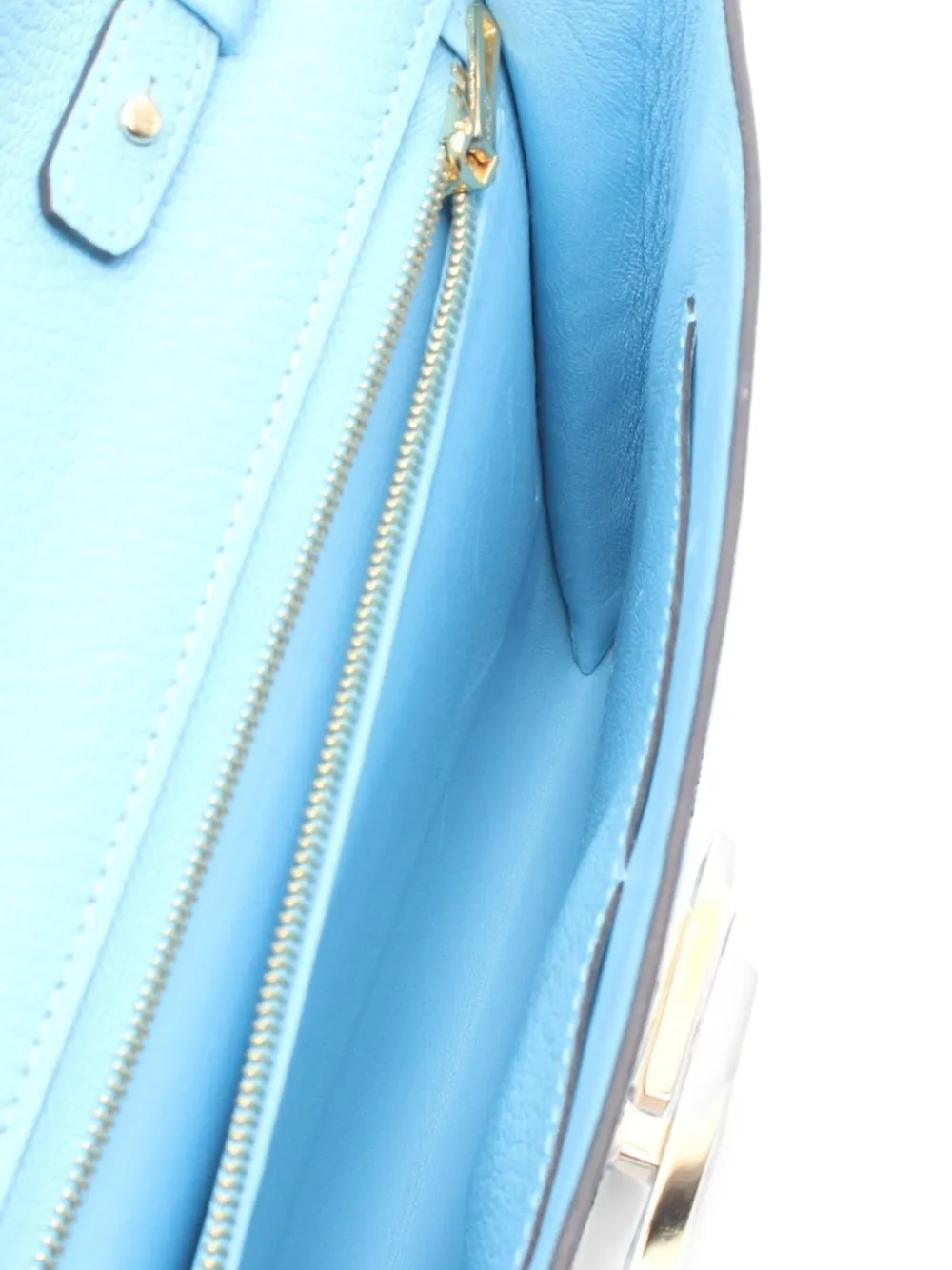 Hermès Pre-owned 2019 Cinhetic to Go Clutch Bag in Blue, view 3