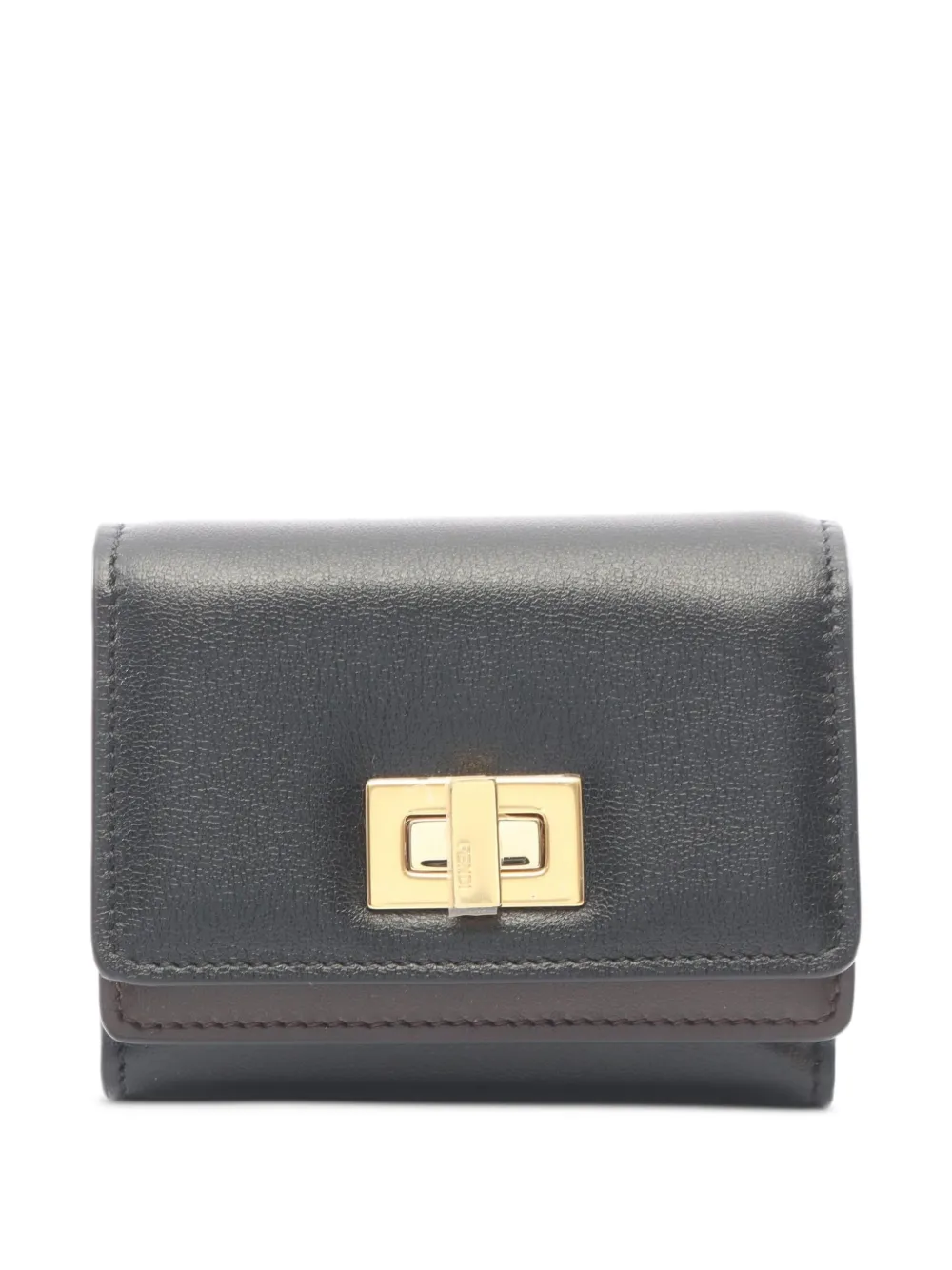 Fendi Pre-Owned 2020s Way trifold wallet - Nero