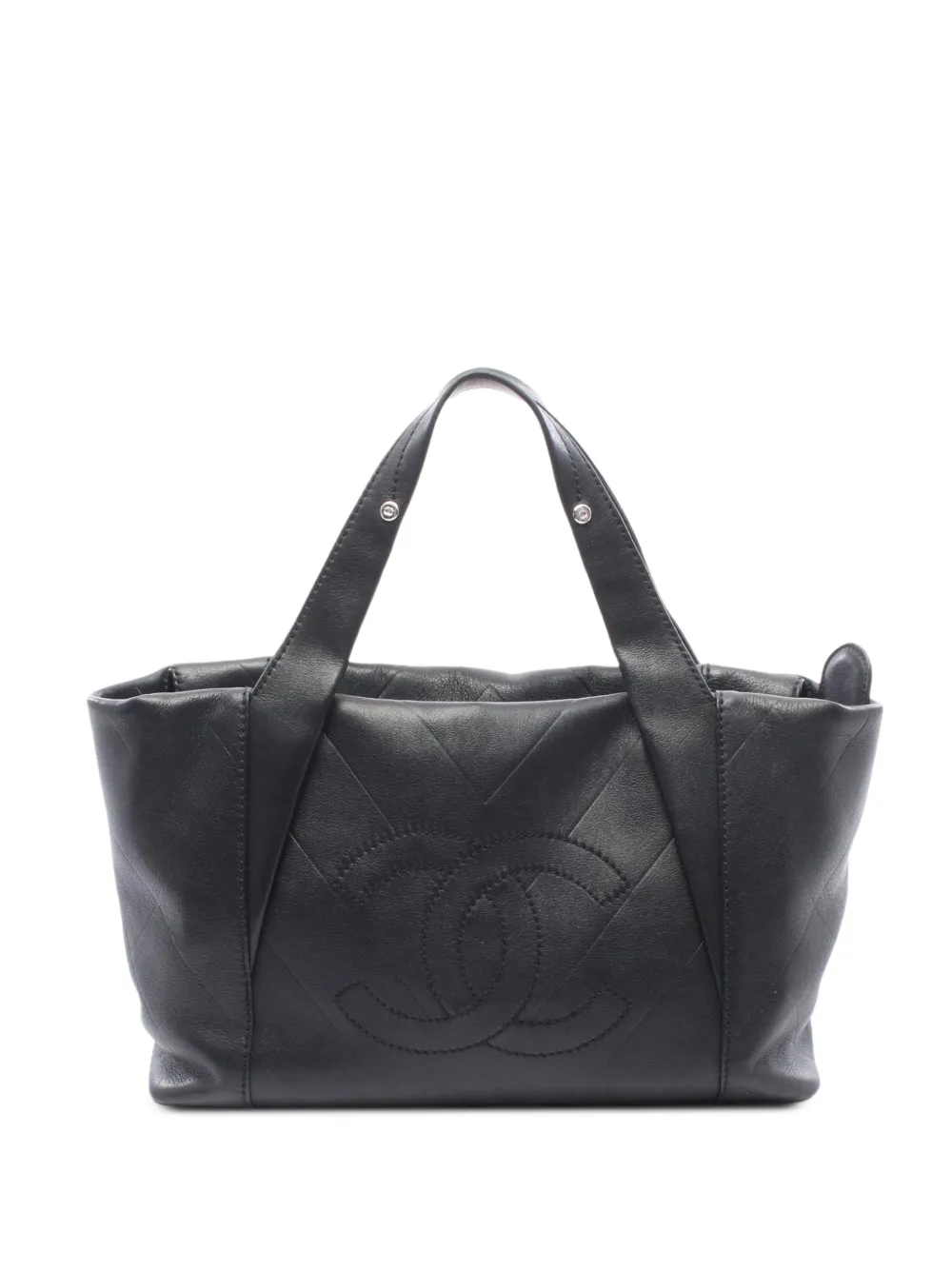 CHANEL Pre-Owned 2006-2008 Coco Mark tote bag - Nero