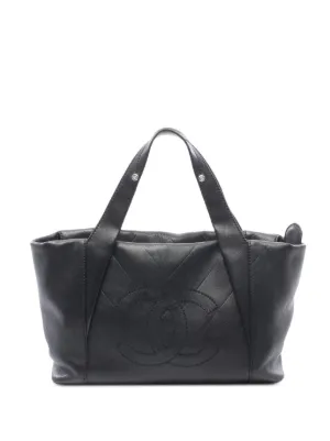 CHANEL Pre-Owned 2003 Sports Line Duffle Gym Bag | Black | FARFETCH